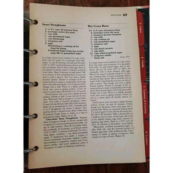Better Homes & Gardens New Cookbook vintage 1981 - 9th Ed, 8th Printing 5 Ring - Picture 5 of 8